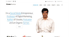 Desktop Screenshot of kiruba.com